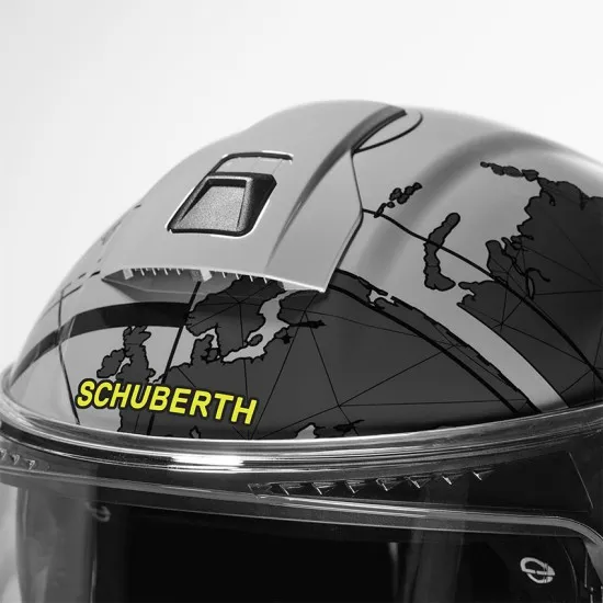 Каска SCHUBERTH C5 GLOBE GREY – безопасност, комфорт и елегантен дизайн