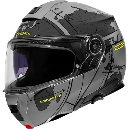 Каска SCHUBERTH C5 GLOBE GREY – безопасност, комфорт и елегантен дизайн