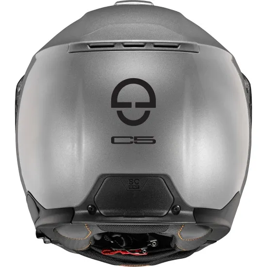 Каска SCHUBERTH C5 GLOSS SILVER – безопасност и стил с луксозно сребристо покритие