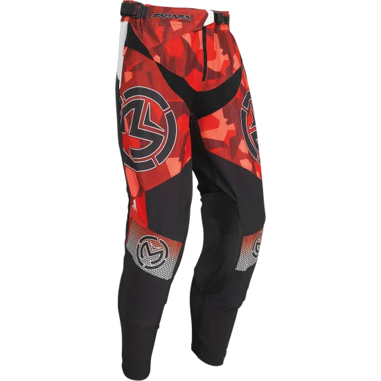 Мотокрос брич MOOSE RACING SAHARA RED/BLACK