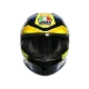 AGV K-6 JOAN BLACK/BLUE/YELLOW – мото каска с карбон-арамидна конструкция и ярък дизайн