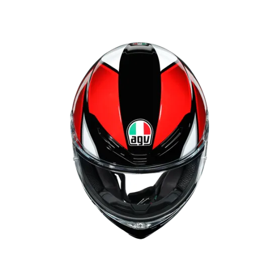 Каска AGV K6 Hyphen Black Red White – Лекота и сигурност за мотоциклетисти