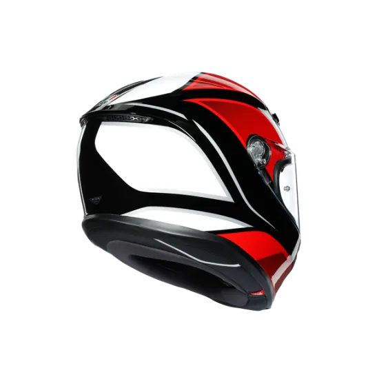 Каска AGV K6 Hyphen Black Red White – Лекота и сигурност за мотоциклетисти