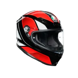 КАСКА K-6 S HYPHEN BLACK/RED/WHITE