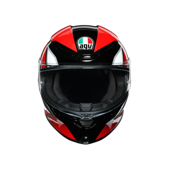 Каска AGV K6 Hyphen Black Red White – Лекота и сигурност за мотоциклетисти