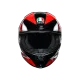 Каска AGV K6 Hyphen Black Red White – Лекота и сигурност за мотоциклетисти
