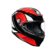 Каска AGV K6 Hyphen Black Red White – Лекота и сигурност за мотоциклетисти