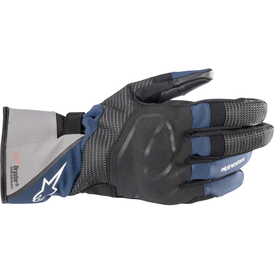 Мото ръкавици ALPINESTARS ANDES V3 BLACK/BLUE - Текстилни ръкавици за мотор от марка Alpinestars