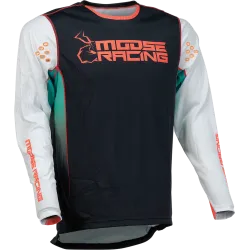 Мотокрос блуза MOOSE RACING AGROID TEAL/BLACK