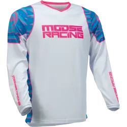 Мотокрос блуза MOOSE RACING QUALIFIER BLACK/PINK