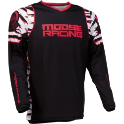Мотокрос блуза MOOSE RACING QUALIFIER BLACK/RED