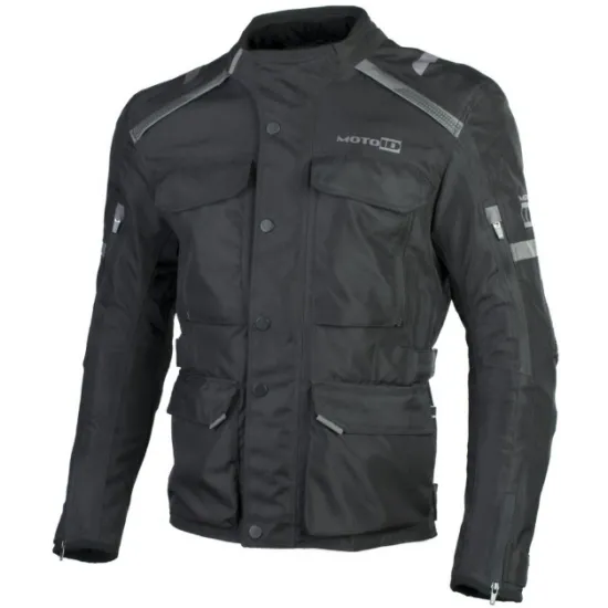 Текстилно мото яке Moto ID Camino Black