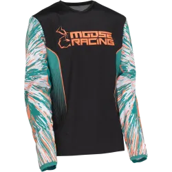 Детска блуза MOOSE RACING AGROID TEAL/ORANGE/BLACK