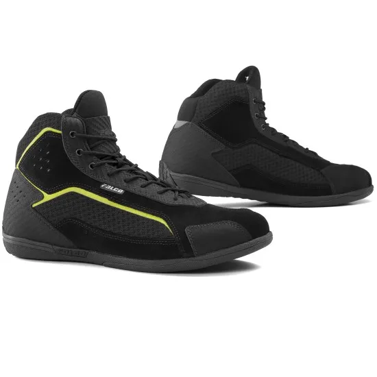 Мото боти FALCO SPEEDOX BLACK/FLUO - Боти за мотор от марка Falco