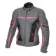 Дамско мото яке Adrenaline Love Ride 2.0 Black Pink Grey с мембрана REISSA и CE протектори