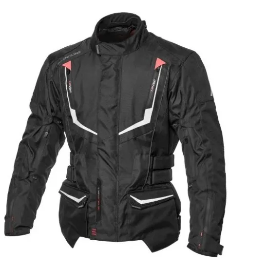 Текстилно мото яке Adrenaline Chicago 2.0 Black с водоустойчива мембрана и CE протектори