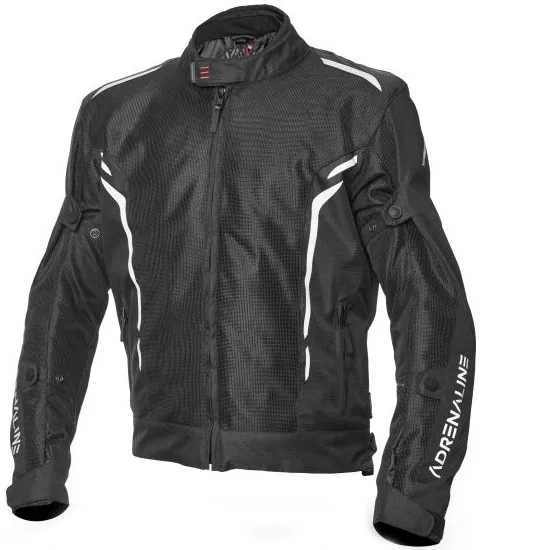 Текстилно мото яке ADRENALINE MESHTEC 2.0 BLACK – защита, комфорт и вентилация