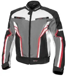 Текстилно мото яке ADRENALINE SOLA 2.0 BLACK/GREY/RED