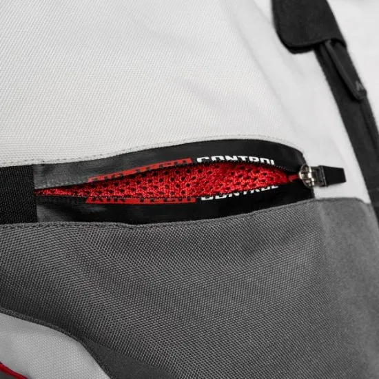 Текстилно мото яке ADRENALINE SOLA 2.0 BLACK/GREY/RED
