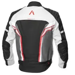 Текстилно мото яке ADRENALINE SOLA 2.0 BLACK/GREY/RED