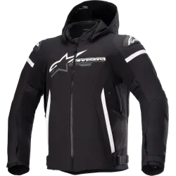 Текстилно мото яке ALPINESTARS Zaca Waterproof BLACK/WHITE
