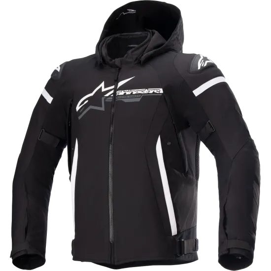 Текстилно мото яке Alpinestars Zaca Waterproof Black/White