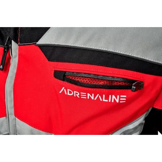 Текстилно мото яке ADRENALINE SCORPIO BLACK/RED/GRAY