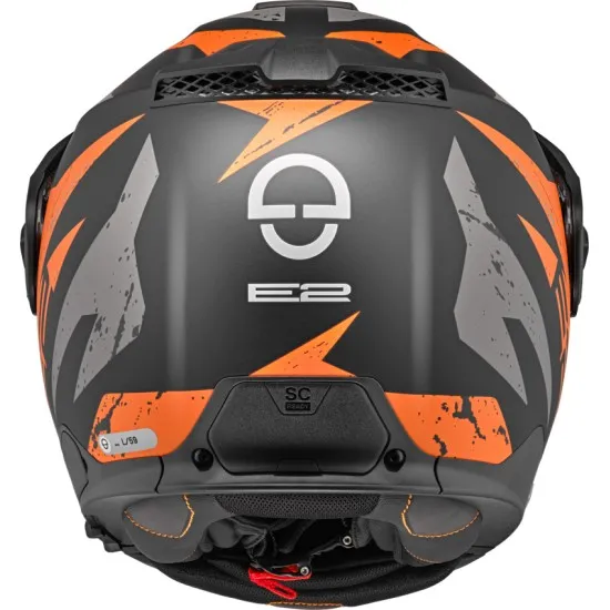 Каска SCHUBERTH E2 EXPLORER ORANGE – иновативна каска за безопасност и приключения