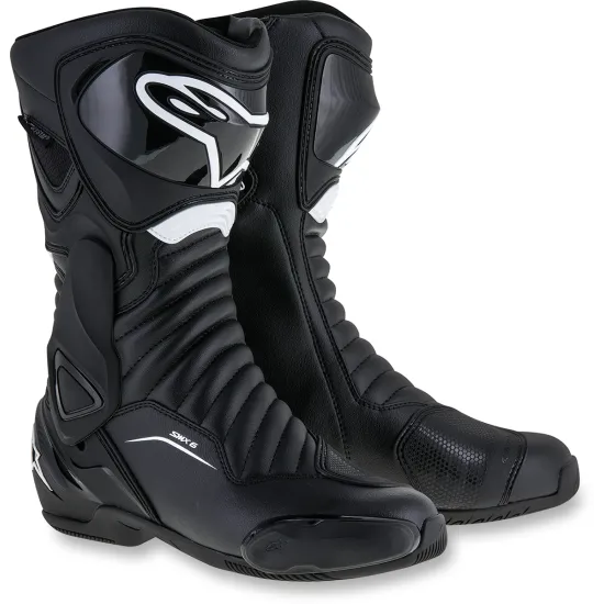 Ботуши Alpinestars SMX-6 V2 Drystar® Black - водоустойчиви и дишащи