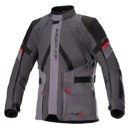 Мото яке Alpinestars Monteira Drystar XF Grey Red с Level 2 протектори и мембрана