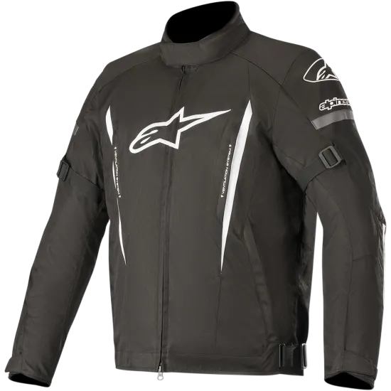 Текстилно яке Alpinestars Gunner V2 Waterproof Black/White