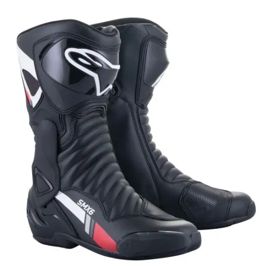 Ботуши Alpinestars SMX-6 V2 Black/Grey/White - защита и комфорт