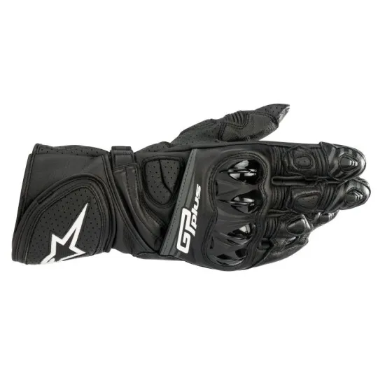 Ръкавици ALPINESTARS GP PLUS R V2 BLACK - Кожени ръкавици за мотор от марка Alpinestars