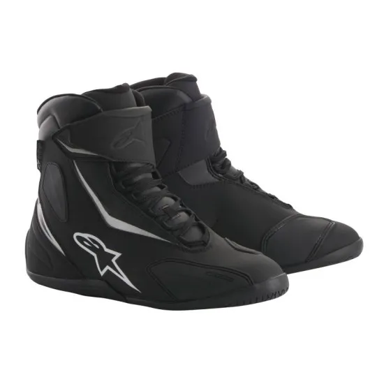 Мото боти Alpinestars Fastback V2 Drystar Black White с водоустойчива DRYSTAR мембрана