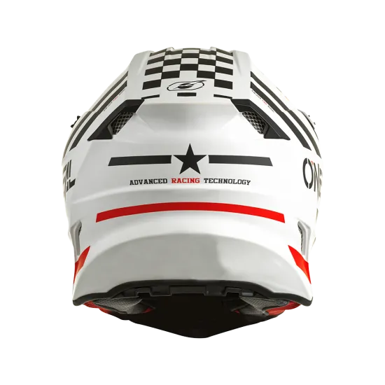 Мотокрос каска 5SERIES POLYACRYLITE SQUADRON V.22 WHITE/BLACK - Мотокрос каски от марка ONeal