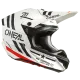 Мотокрос каска 5SERIES POLYACRYLITE SQUADRON V.22 WHITE/BLACK - Мотокрос каски от марка ONeal
