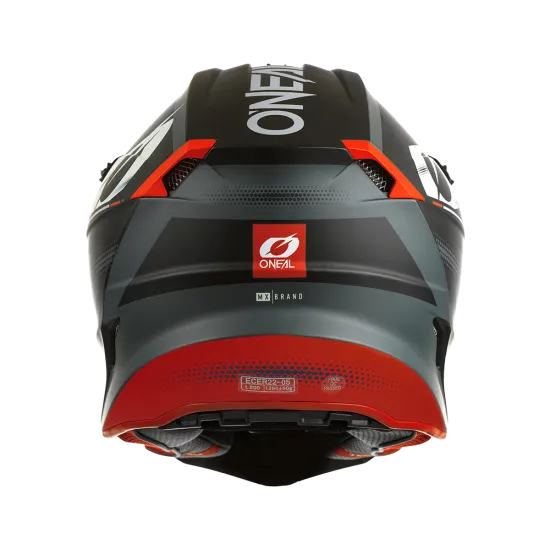 Мотокрос каска ONEAL 5SERIES HAZE V.22 BLACK/RED - Мотокрос каски от марка ONeal