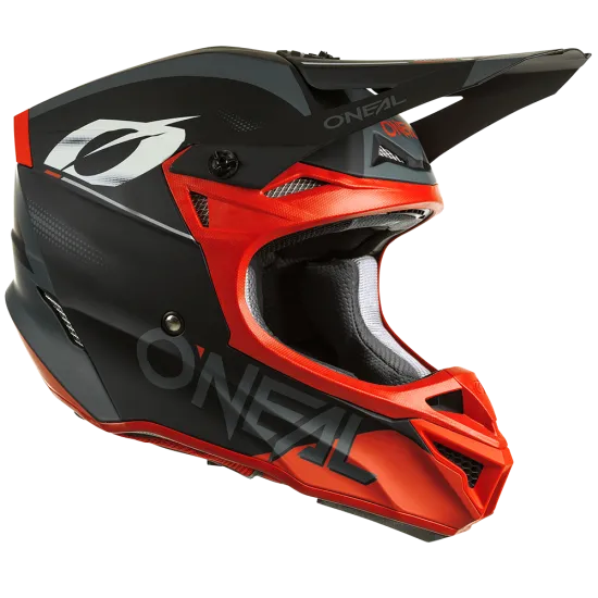 Мотокрос каска ONEAL 5SERIES HAZE V.22 BLACK/RED - Мотокрос каски от марка ONeal