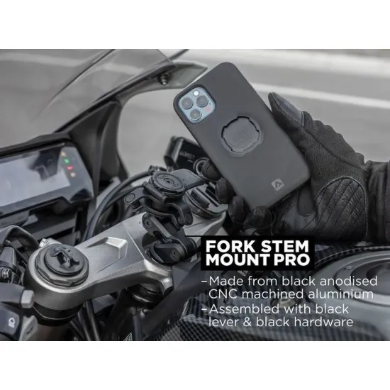 Система за монтаж QUAD LOCK Fork Stem Mount - Мото аксесоари за телефон от марка Quad Lock