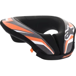 Детска протекторна яка ALPINESTARS Sequence Neck Roll BLACK/ORANGE