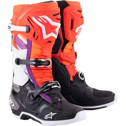 Мотокрос ботуши ALPINESTARS TECH 10 BK/RD/OR/WT