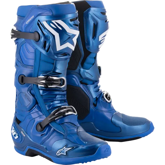 Мотокрос ботуши ALPINESTARS TECH 10 BLUE/BLACK - Мотокрос ботуши от марка Alpinestars
