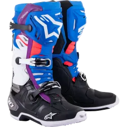 Мотокрос ботуши ALPINESTARS Tech 10 Supervented BLACK/WHITE/BLUE
