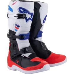 Мотокрос ботуши ALPINESTARS TECH 3 WHITE/RED/BLUE