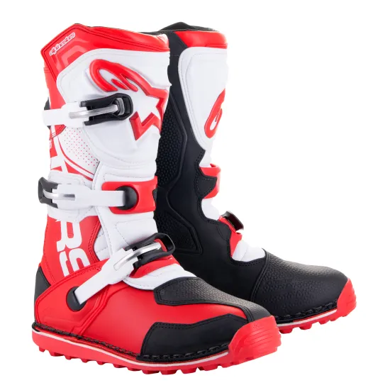 Мотокрос ботуши ALPINESTARS TECH-T RED/BLACK/WHITE - Мотокрос ботуши от марка Alpinestars