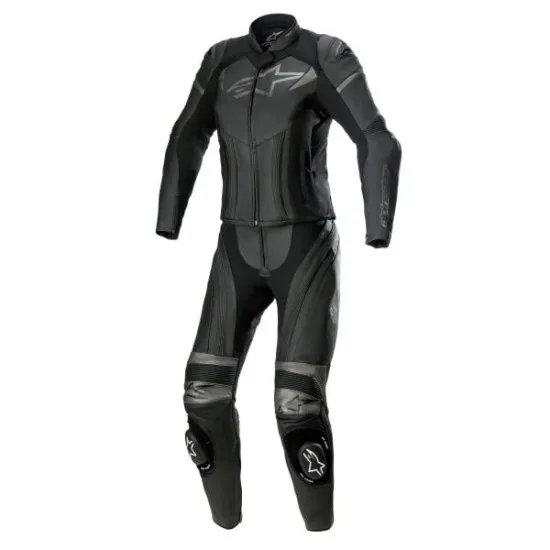 Дамски кожен екип ALPINESTARS STELLA GP PLUS BLACK/GRAY - Дамски мото екипи Дамски кожен екип ALPINESTARS STELLA GP PLUS BLACK/GRAY - Дамски мото екипи от марка Alpinestars
