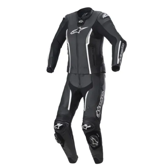 Дамски кожен екип Alpinestars Stella Missile V2 Black White