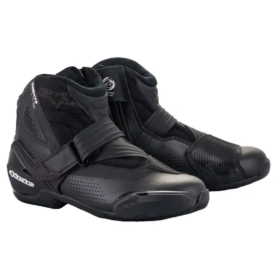 Дамски боти ALPINESTARS STELLA SMX-1 R V2 VENTED BLACK - Дамски боти за мотор от марка Alpinestars
