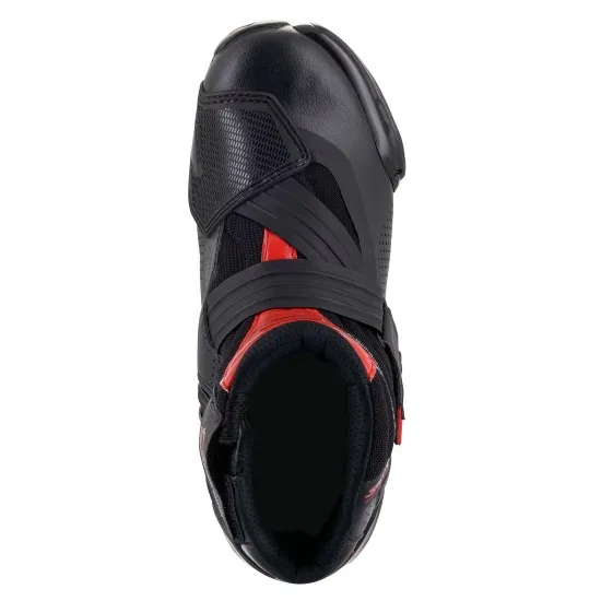 Мото боти Alpinestars SMX-1 R V2 Vented BLACK/RED – Вентилирани и защитни