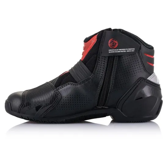 Мото боти Alpinestars SMX-1 R V2 Vented BLACK/RED – Вентилирани и защитни